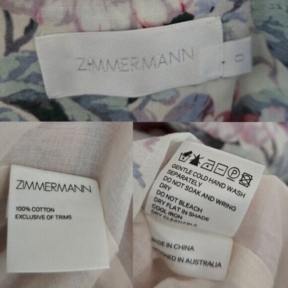 As Seen on Anne Hathaway Zimmermann Jasper Tie Halter‎ Dress XS b110E2of2T - Picture 10 of 12